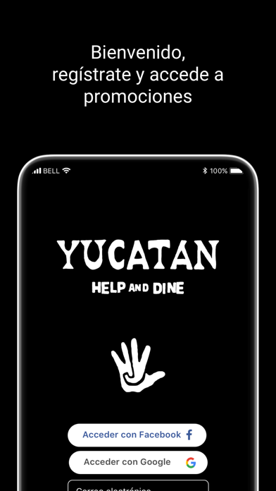 Screenshot #1 pour Yucatan Help & Dine / Rodia