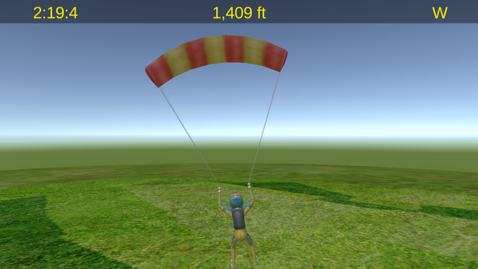 #5. Skydiving Fever (iOS) Podle: Magnin & Associates