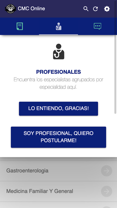 Screenshot #3 pour Círculo Médico de Catamarca