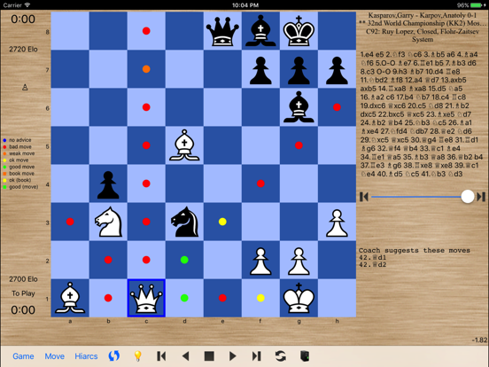 HIARCS Chess for iPad iPad app afbeelding 4