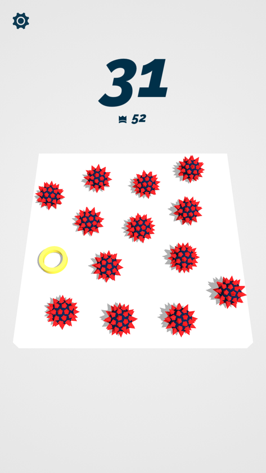 #1. Swipe Spikes 3D (iOS) Podle: Jan Brelje