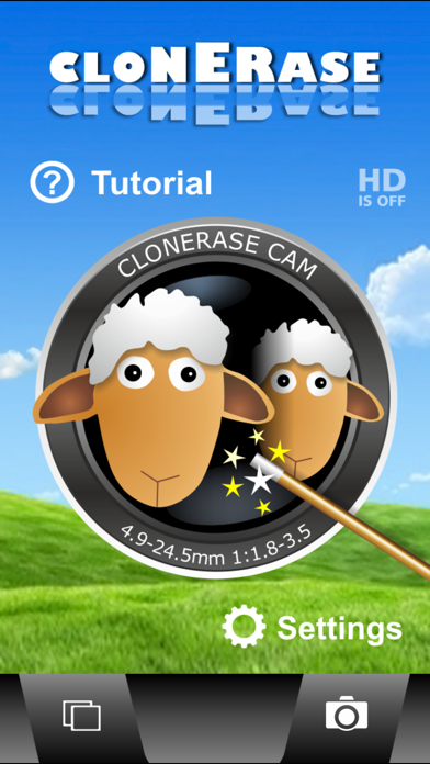 Screenshot #1 for ClonErase Camera