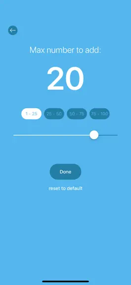 Game screenshot Addition Flash Cards Quiz hack