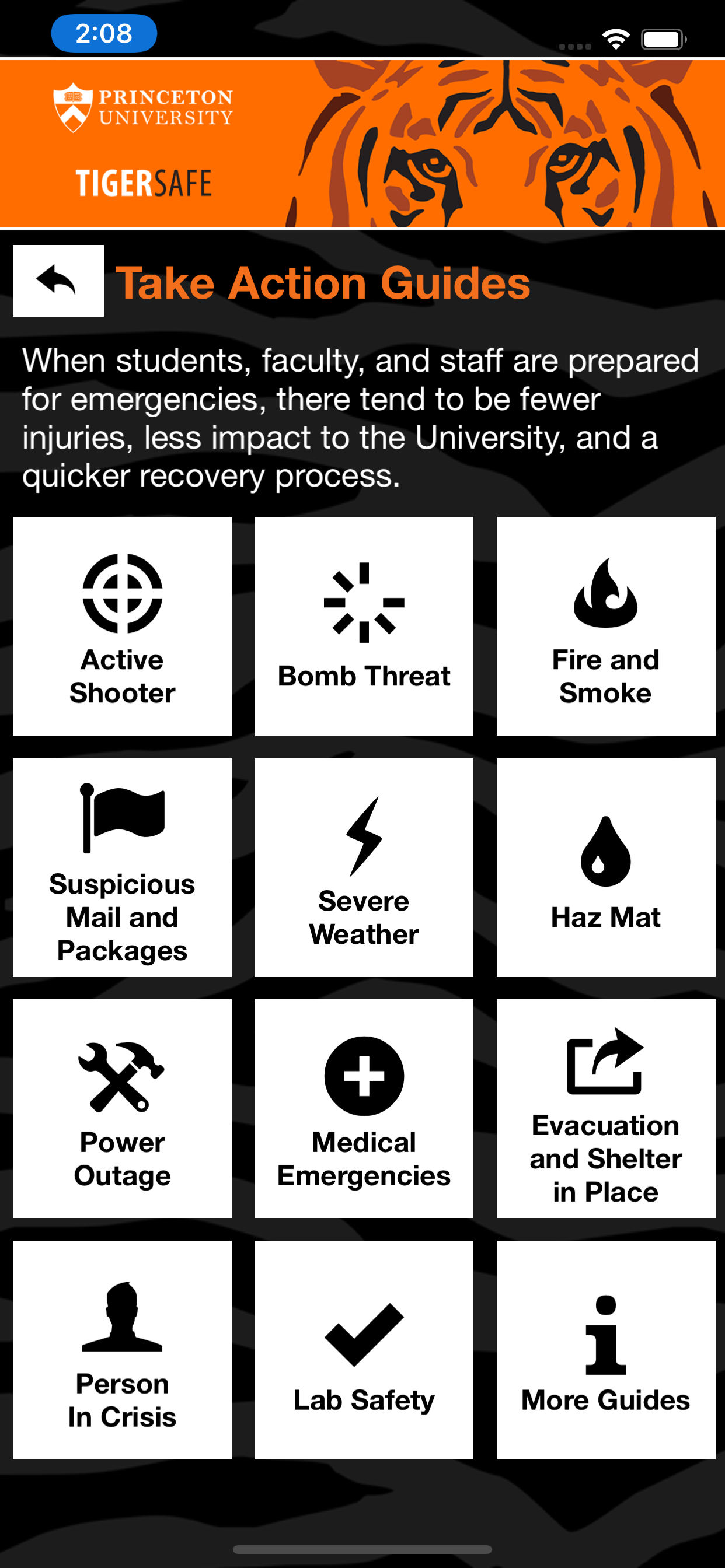 TigerSafe - Princeton