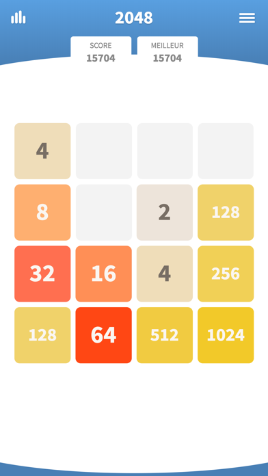 Screenshot #1 pour 2048 Classique