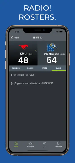 Game screenshot SMU Football Schedules apk