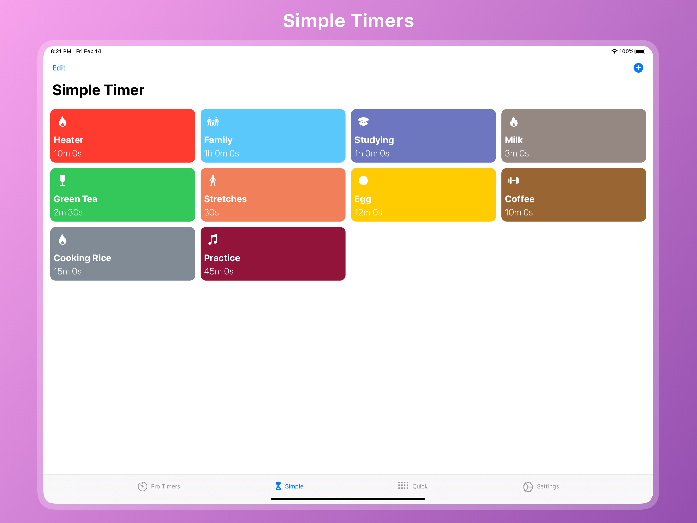 Timer - Configurable Timer