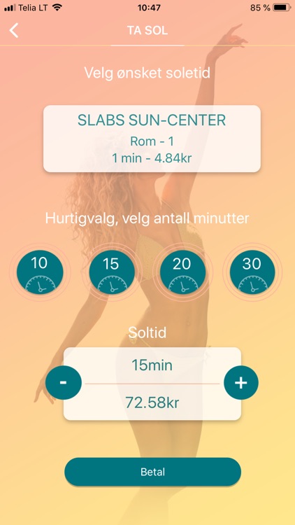 Brun og blid solapp