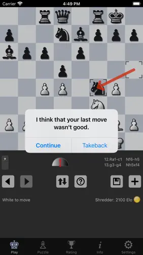 Shredder Chess screenshot 3