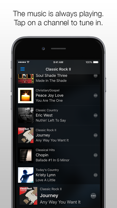 Screenshot #3 pour Channels Car Music Player