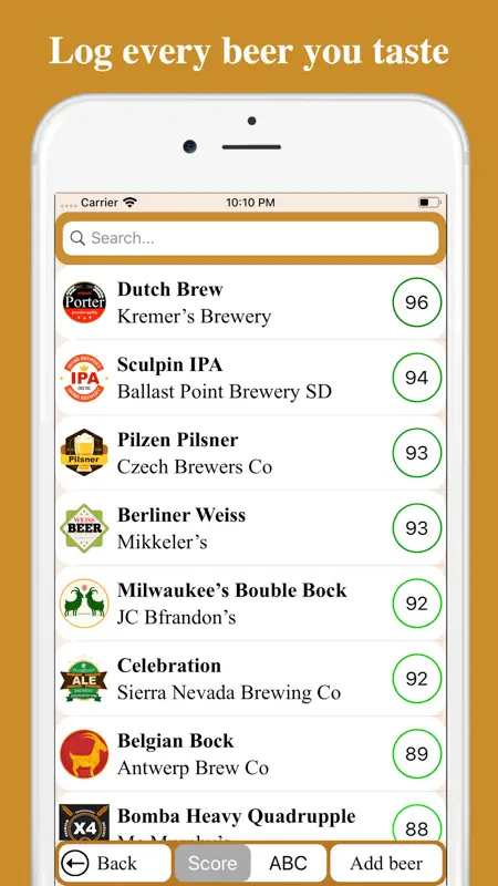 Beerista, the beer tasting app screenshot 7 of 8