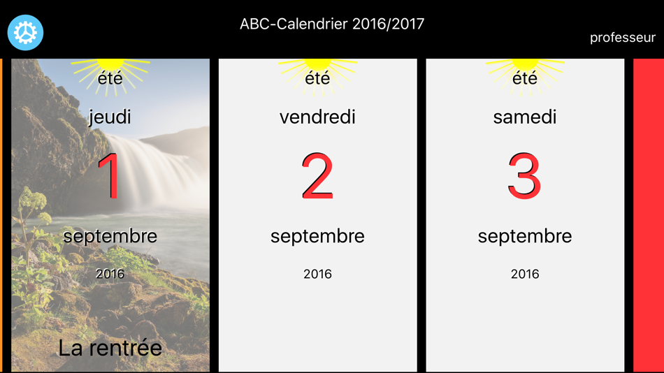 #1. ABC-Calendrier (iOS) 由: CROMBEZ Emmanuel