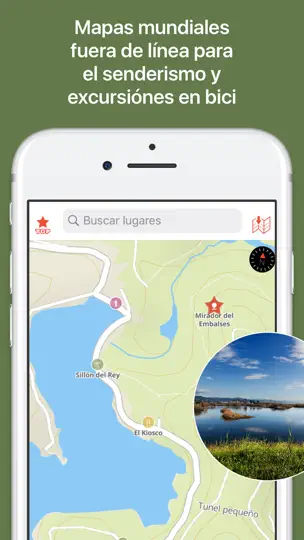 Captura de pantalla de CityMaps2Go Pro en iPhone 4