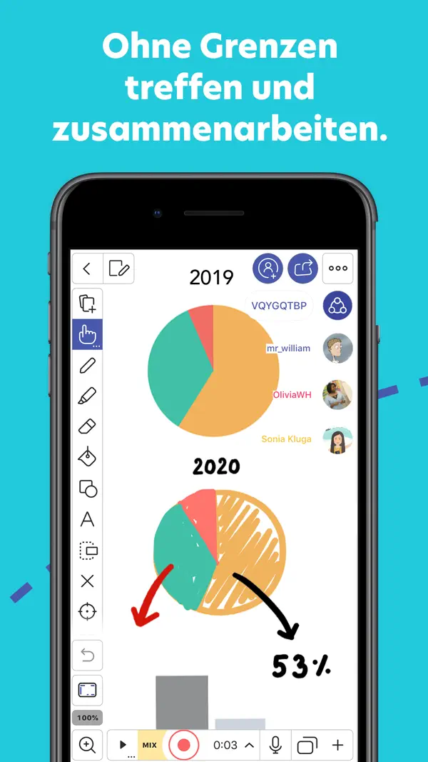 Whiteboard Explain Everything Screenshot 4