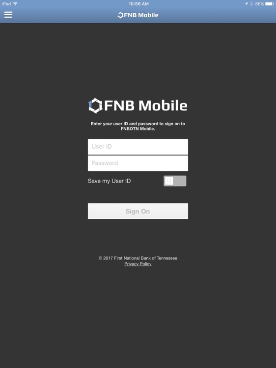 FNBOTN Mobile for iPad