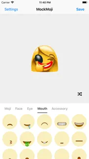 How to cancel & delete mockmoji:custom emoji &kaomoji 4