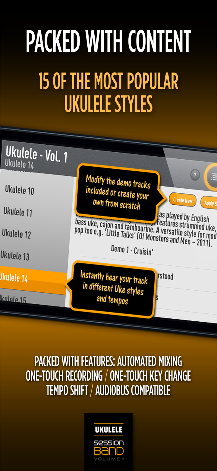 SessionBand Ukulele Band 1 screenshot 4
