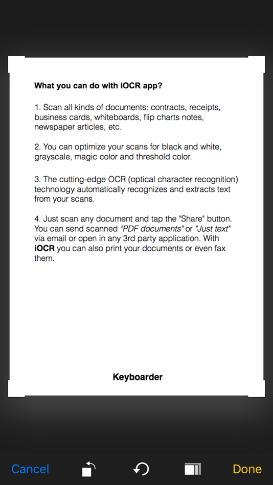 image to text & pdf converter - 1.1 - (iOS)
