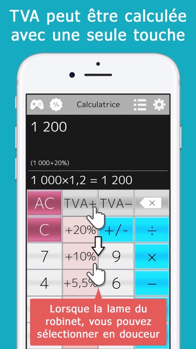 Screenshot #3 pour Calculatrice++P