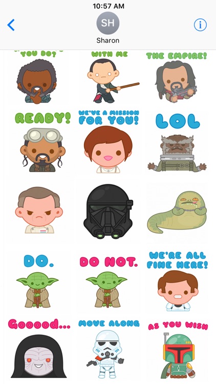 Star Wars Stickers2 screenshot-0