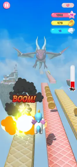 Game screenshot Princess Unicorn:Dragon Escape apk