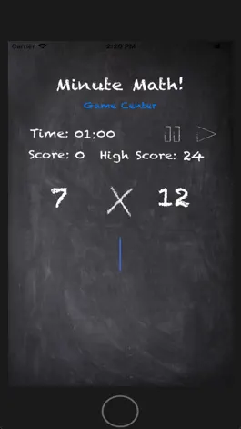 Game screenshot Minute Math! apk