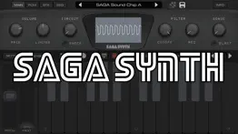 saga synth | 16-bit super fun! iphone screenshot 1