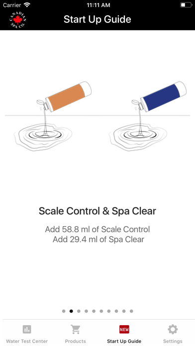 Spa Water Test by Canadian Spa Screenshot