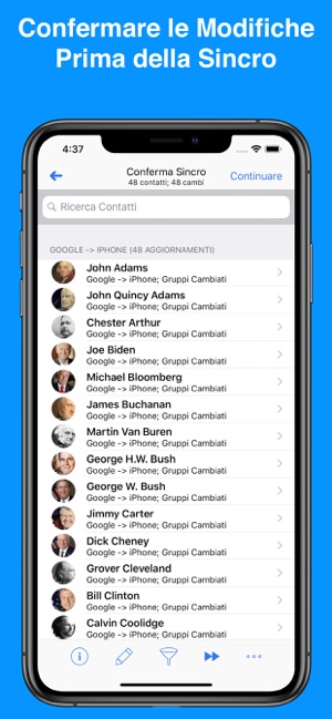 RUBRICA BLACKBERRY SU IPHONE SCARICA