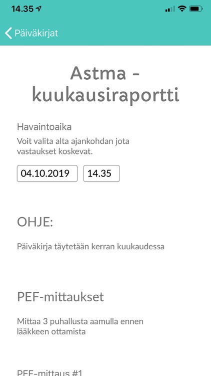 Terveyskylä Päiväkirja