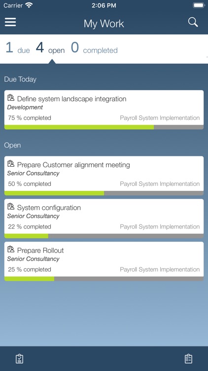 SAP Project to Go