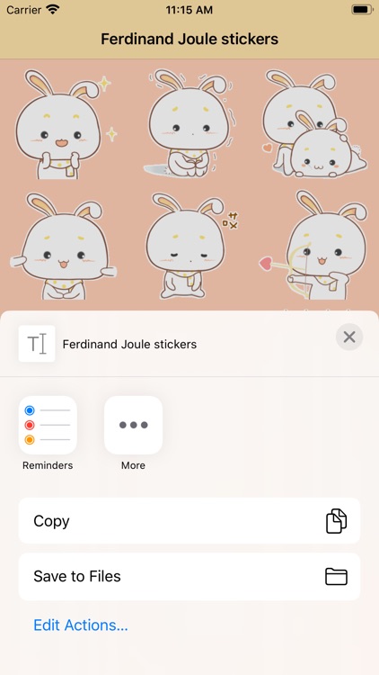Ferdinand Joule stickers screenshot-3
