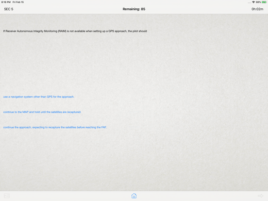 Screenshot #6 pour Instrument Test Prep Airplane