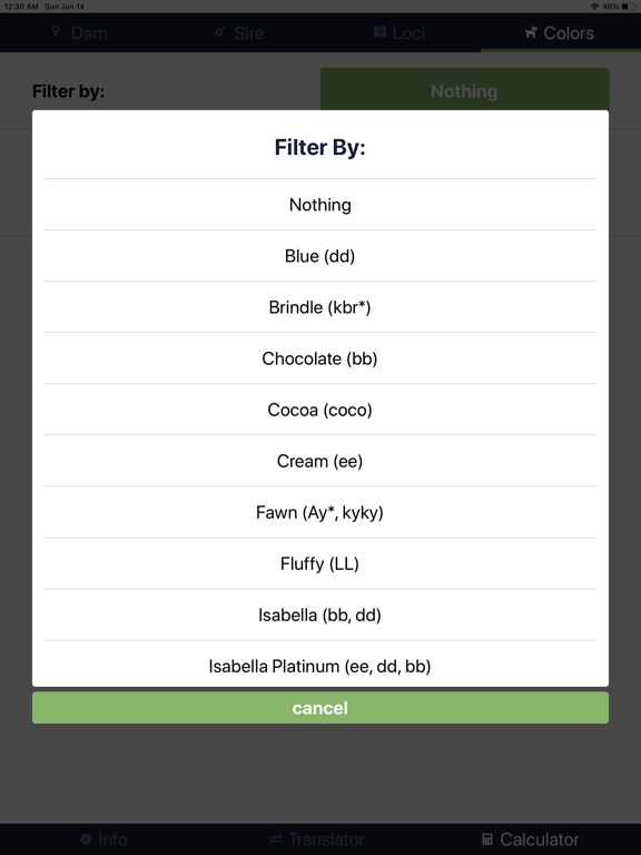 ColorMyFrenchie iPad screenshot 8 - Utilities app