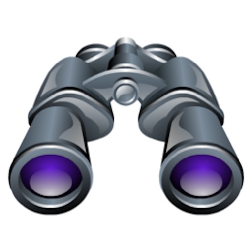Binoculars, Compass, SOS Light icon