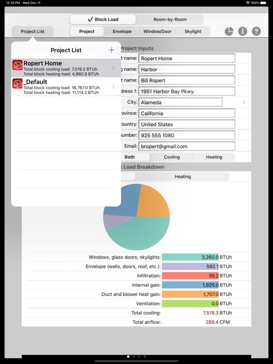 Residential Load Calculator