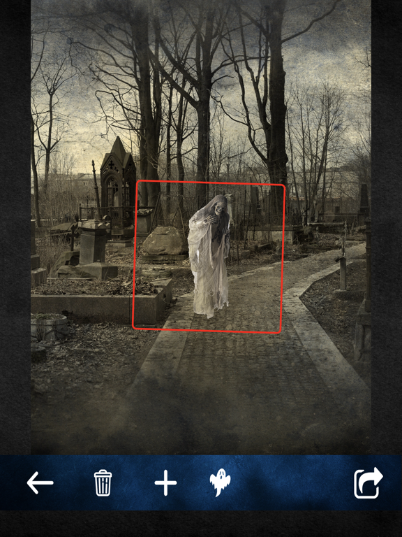 Ghost Picture Camera iPad screenshot