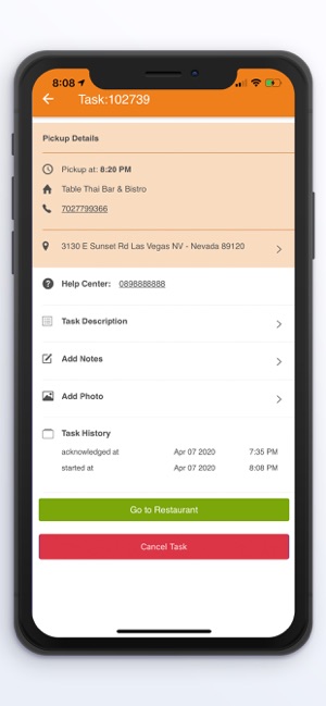 Online Restaurants Driver App(圖4)-速報App