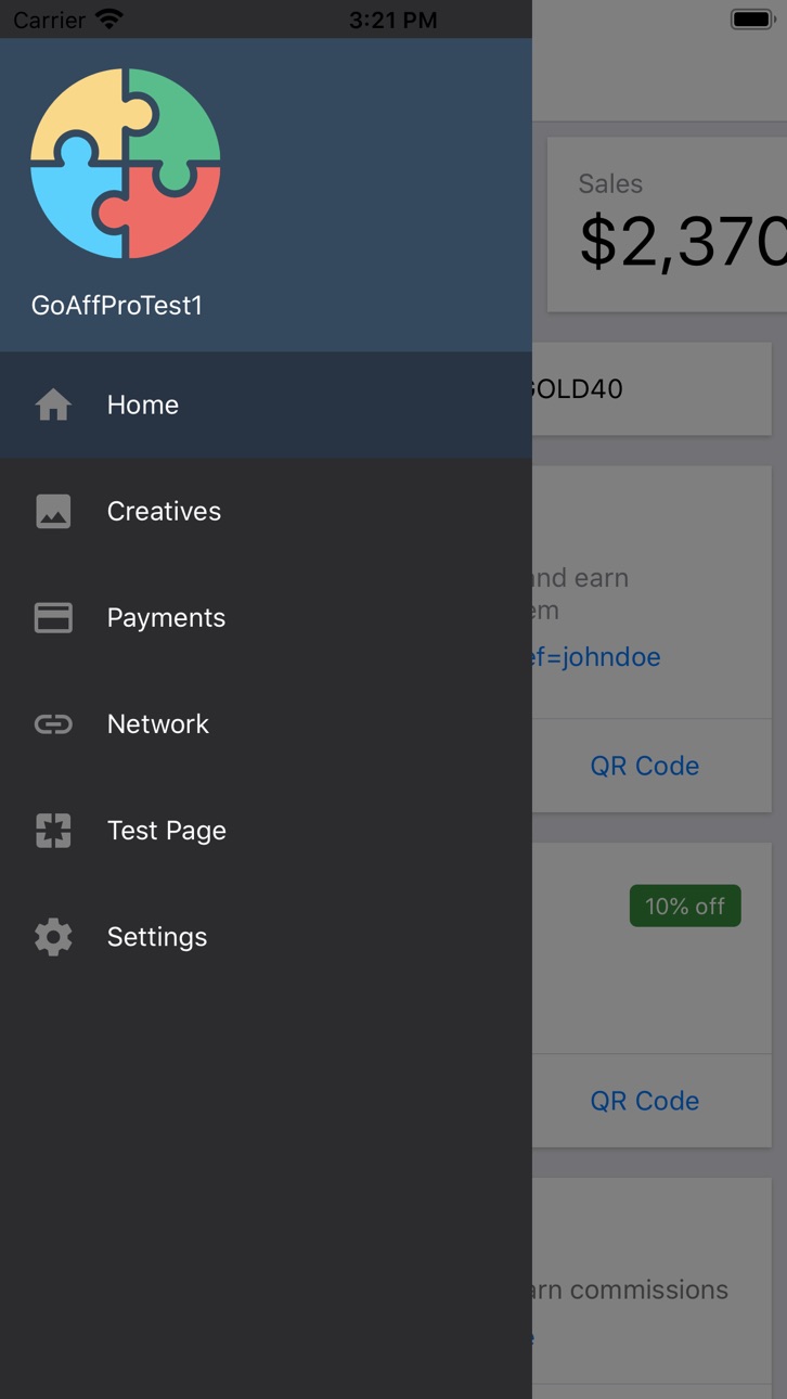 iPhone screenshot