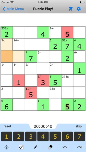 Mathdoku Challenge! screenshot 3