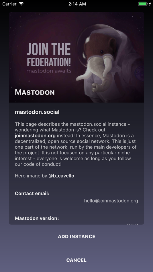 #6. Toot! for Mastodon (iOS) By: Dag Agren