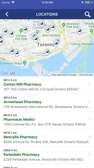 PharmAdvise Mobile App Screenshot