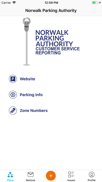 Norwalk Parking Authority Screenshot