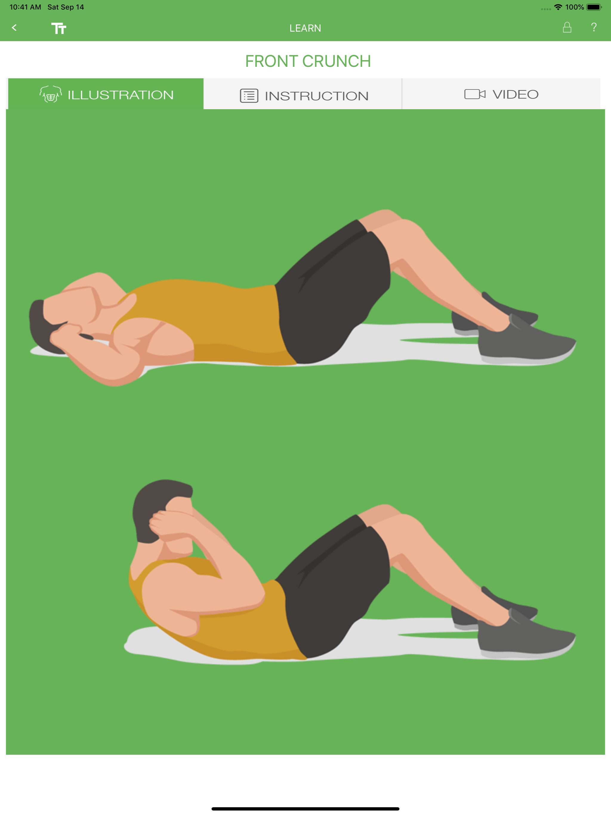iAbs - Six pack abs exercise