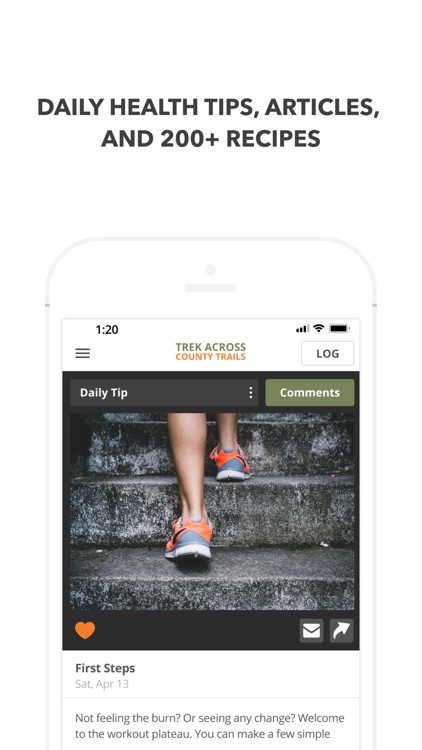 Trek Across County Trails