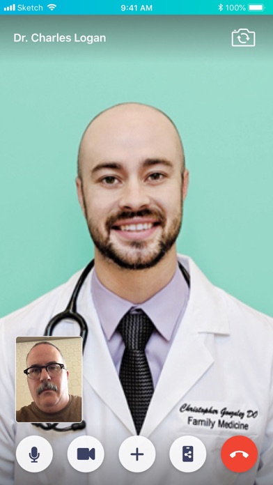 DriveThruDoc Patient Screenshot