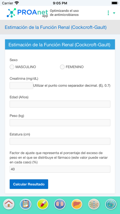 PROAnet app iPhone screenshot 7 - Medical app