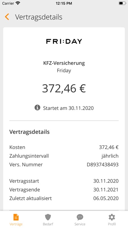 Versicherungsmanager screenshot-3