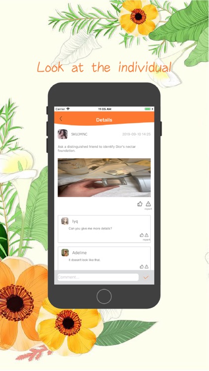 Look at the individual