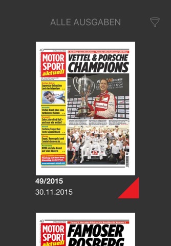 MOTORSPORT aktuell Digital - náhled